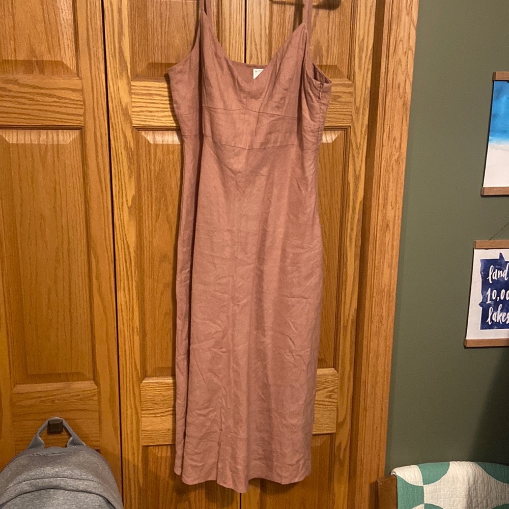 Witchery Linen MIDI Dress